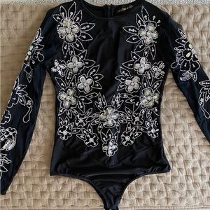 ASOS A Star Is Born black Bodysuit